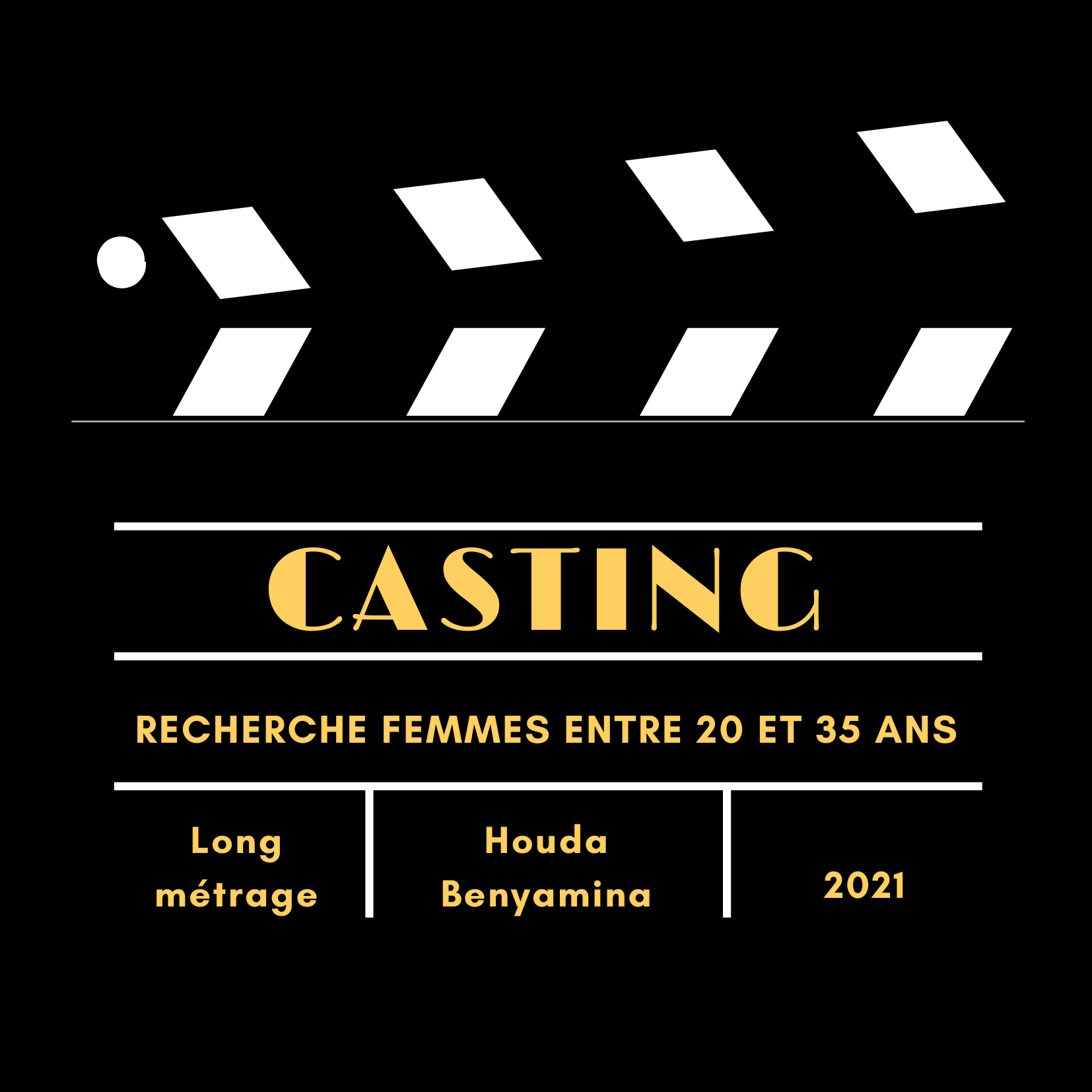 ANNONCE CASTING – LONG METRAGE HOUDA BENYAMINA